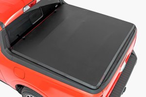 Ford Maverick Soft Tri-Fold Bed Cover - Rough Country - Tri-Fold Vinyl - '22-'23 Ford Maverick Soft Tri-Fold Bed Cover - Rough Country - Tri-Fold Vinyl - '22-'23